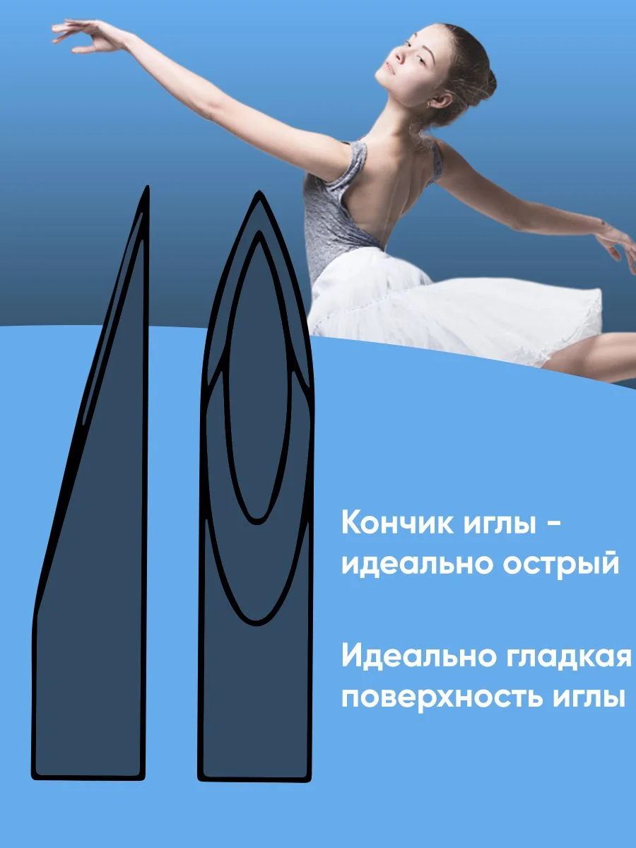 Иглы для шприц-ручек Веллфайн (WellFine) TW 32G, длина 6 мм, 100 штук