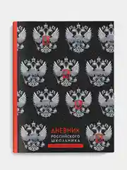 Дневник российского школьника Феникс+ "СЕРАЯ СИМВОЛИКА", твёрдый переплёт, А5+, 48 л