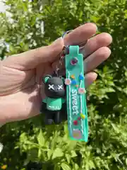 Бирюзовый брелок для ключей, брелок для детей, брелок на рюкзак/сумку
