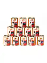 Корм консервированный Profifeed для собак Мясное ассорти 340 г, 12 шт