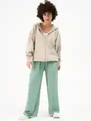 Салатовый брюки женские, широкие