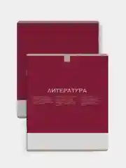 Тетрадь предметная Феникс+ "ЛИТЕРАТУРА", линия, переплёт "софт-тач", 48 л