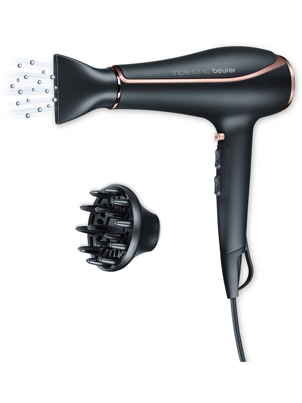 Фен Beurer HC80, 2200Вт, черный
