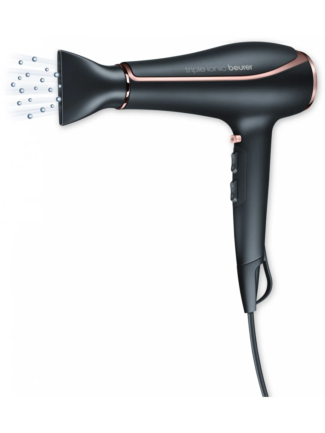 Фен Beurer HC80, 2200Вт, черный