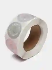 Белый стикеры в рулонах спасибо, хенмейд, thank you, hand made