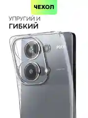 Прозрачный чехол для Xiaomi Redmi Note 13 Pro 4G/5G, 13 5G, Poco X6, Poco M6 Pro 4G, 13 Pro+, 13R Pro