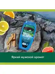 Гель для душа Palmolive с экстрактом цитрусовых 3 в 1 для тела, волос и лица, 750 мл, 2 шт