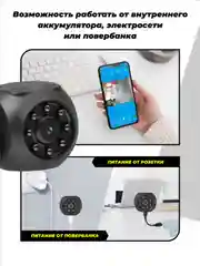 Скрытая беспроводная камера Wi-Fi