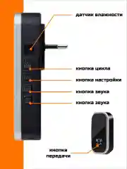Звонок беспроводной, дверной, без батареек
