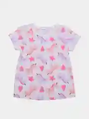 Кораллово-розовый детская футболка
