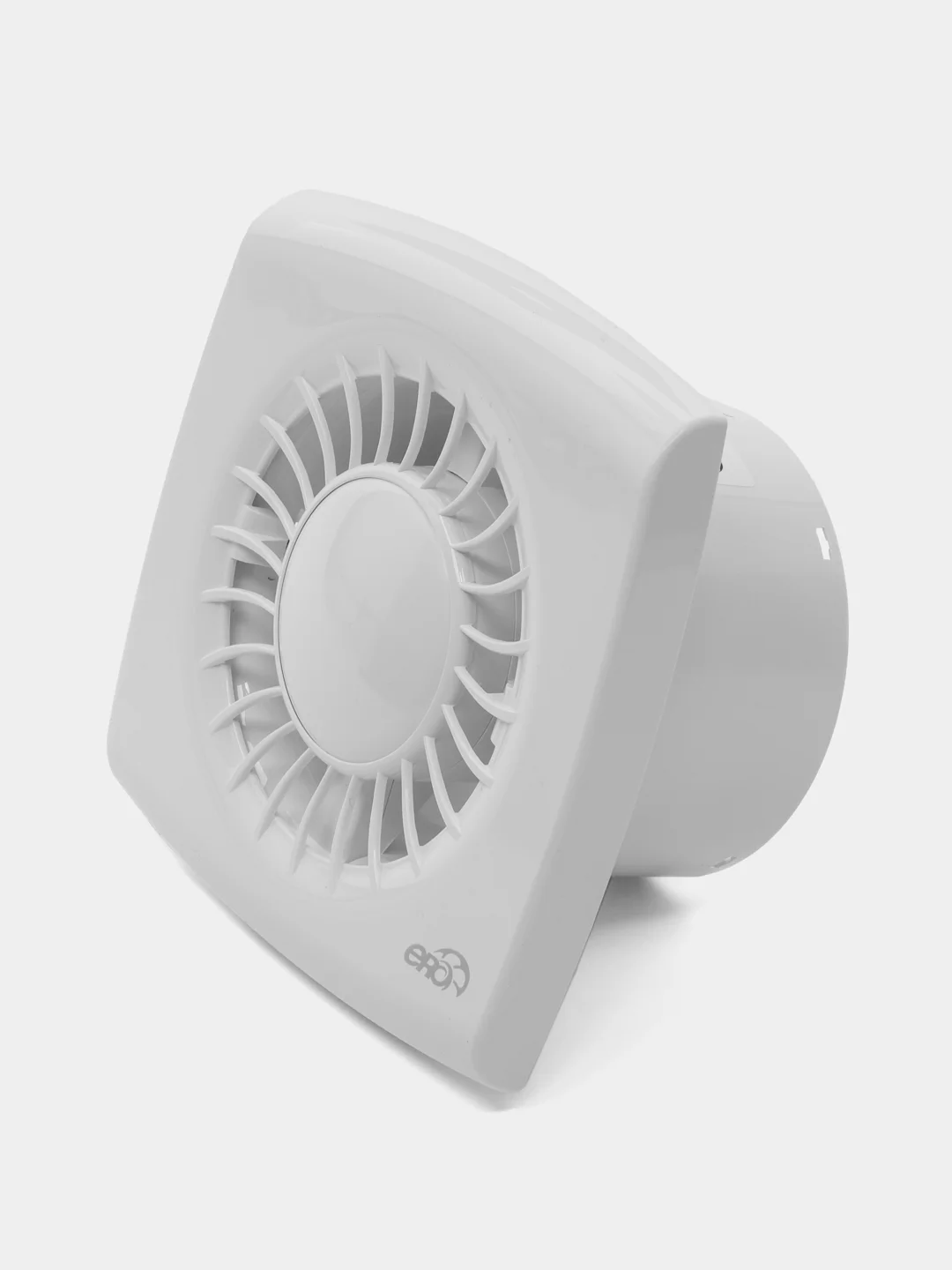 Вытяжной вентилятор ERA WIND бесшумный в кухню ванную туалет белый D 100 120 мм