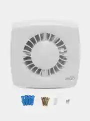 Вытяжной вентилятор ERA WIND C бесшумный с обратным клапаном D 100 120 мм