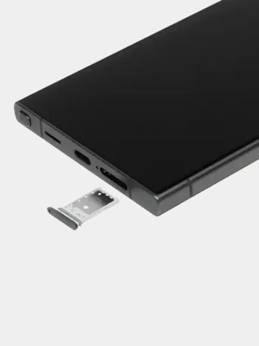 Серебряный смартфон Samsung Galaxy S24 Ultra 5G 12/1TB, серый титан
