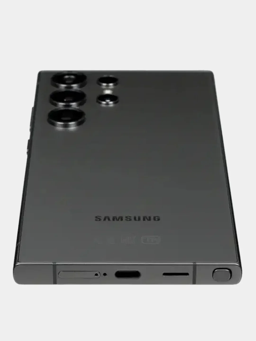Серебряный смартфон Samsung Galaxy S24 Ultra 5G 12/1TB, серый титан