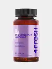 БАД к пище 4fresh Омега-3, Пренатальный комплекс, 120 капсул