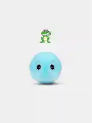 Розовый игрушка для кошек / Мячик плюшевый со звуком