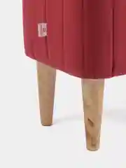 Вишнёвый пуф MONOFIX, АММА велюр