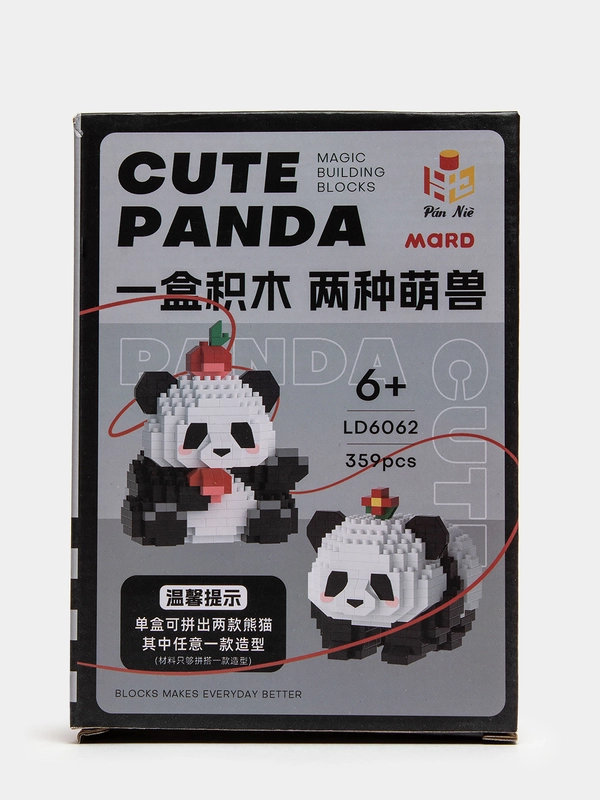 Детский 3D конструктор, игрушка развивающая, Hello Kitty, Kuromi, Пикачу, фигурки из аниме