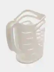 Белый держатель для молока, молочник