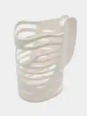Белый держатель для молока, молочник