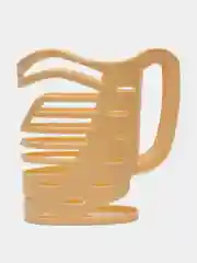 Бежевый держатель для молока, молочник