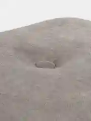 Серый пуф MONOFIX, ЧЕТТ, велюр