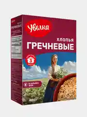 Хлопья гречневые Увелка, 400 г