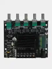 Черный aудио усилитель 2.1 ZK-MT21 50 Вт*2+100 Вт, Bluetooth 5.0