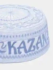 Голубой тюбетейка