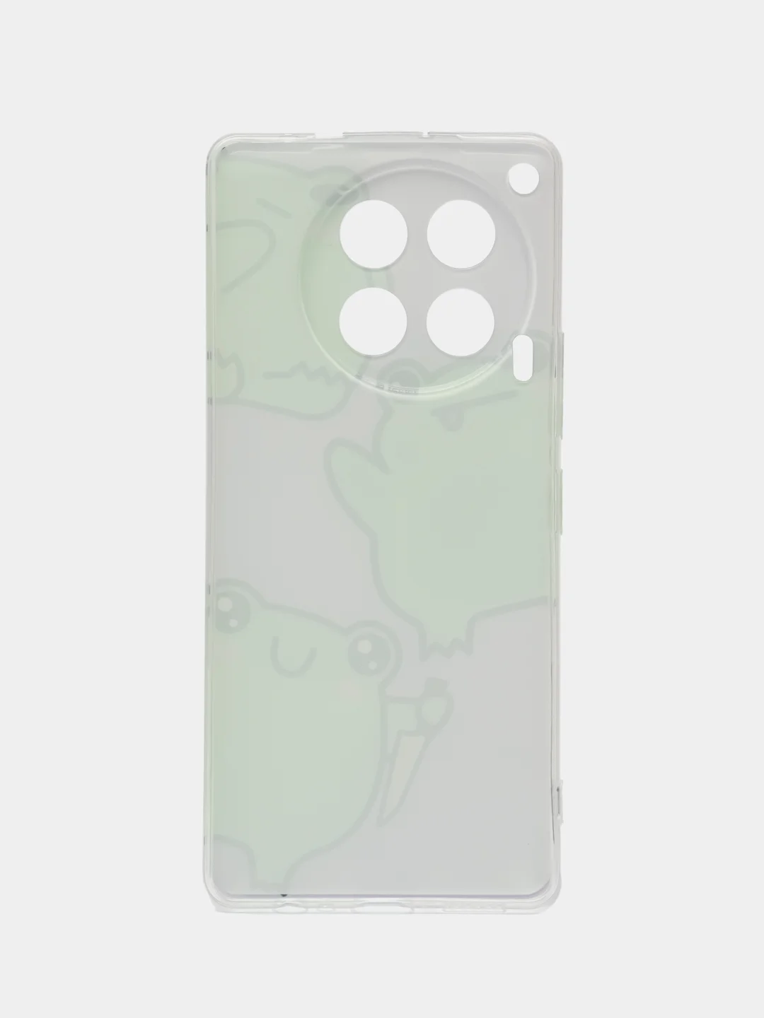 Лавандовый чехол на Tecno Camon 30 4G / Текно Камон 30 4G прозрачный, с рисунком, защита камеры