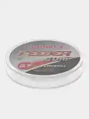 Прозрачный фидерная резина Dunaev FEEDER Gum ,цвет Чёрный/Прозрачный, Фидергам для фидера, леска