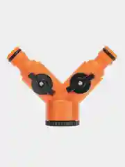 Разветвитель 2-х канальный Четыре сезона на кран 1/2"-3/4"
