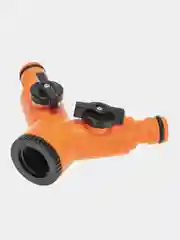 Разветвитель 2-х канальный Четыре сезона на кран 1/2"-3/4"