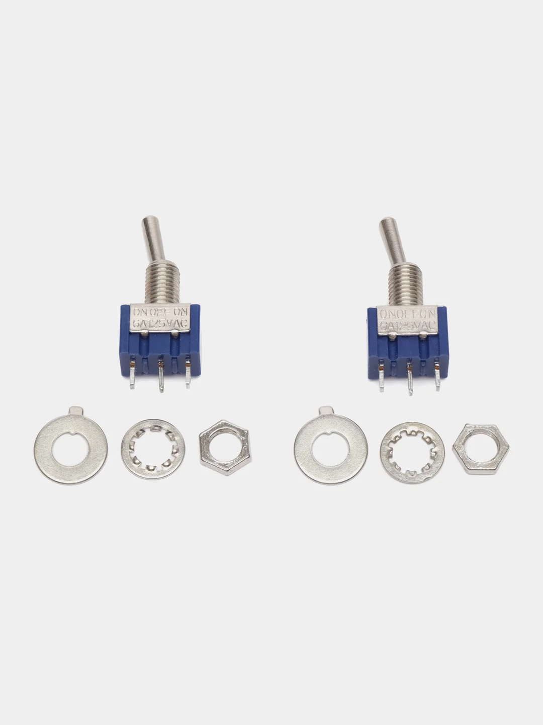 Тумблер ON-ON, MTS-102-A1, (3A 250VAC), 2шт