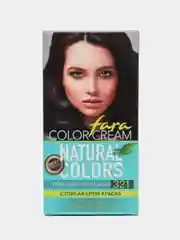 Крем-краска для волос Fara Natural Colors, 321 тёмный баклажан