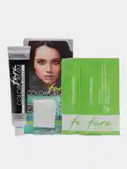 Крем-краска для волос Fara Natural Colors, 321 тёмный баклажан