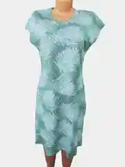 Лайм трикотажное женское платьe, домашнее, хлопок 100%,Onstyle