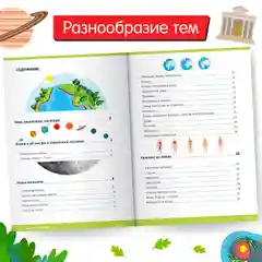Сборник шпаргалок для 1-4 классов Окружающий мир, 60 стр