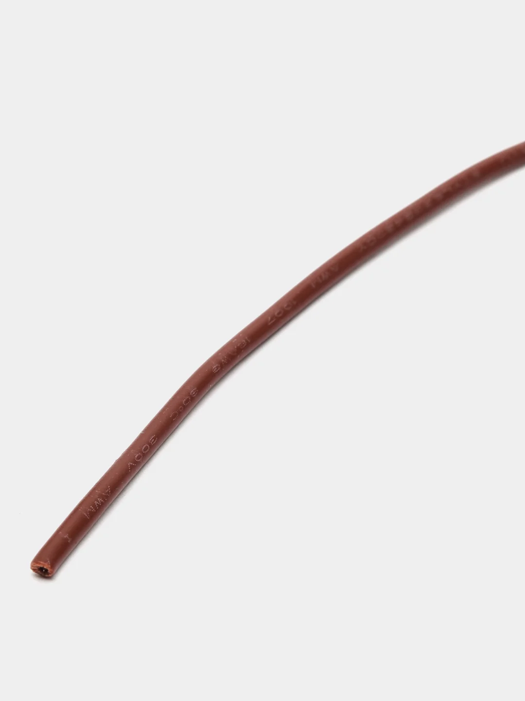 Коричневый провод UL1007 НПнг(C)-HF 18AWG (0.75мм, медь) отрезок 5 метров