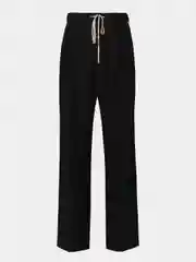 Черный прямые брюки стиль Maison Margiela