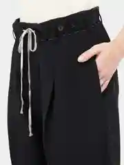 Черный прямые брюки стиль Maison Margiela