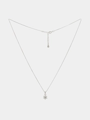 Колье цепь с муассанитом 1ct