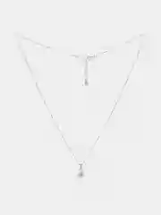 Колье цепь с муассанитом 1ct