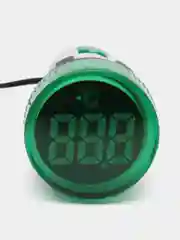 Термометр цифровой DMS-243 22мм зеленый круглый врезной