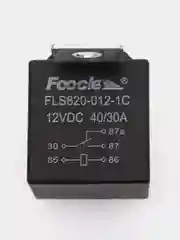 Реле FLS820-012-1C 12VDC 40A 5P с кронштейном