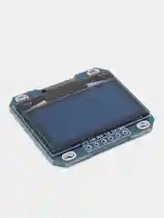 Дисплей OLED 1.3" 128*64 12864 6 контактов белые символы SPI