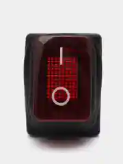 Переключатель SB015 IP65 on-off 13x19.2мм (6A 250VAC) с подсветкой