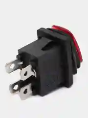 Переключатель SB015 IP65 on-off 13x19.2мм (6A 250VAC) с подсветкой
