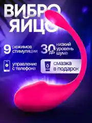 Вибратор женский "Умное виброяйцо", с дистанционным управлением