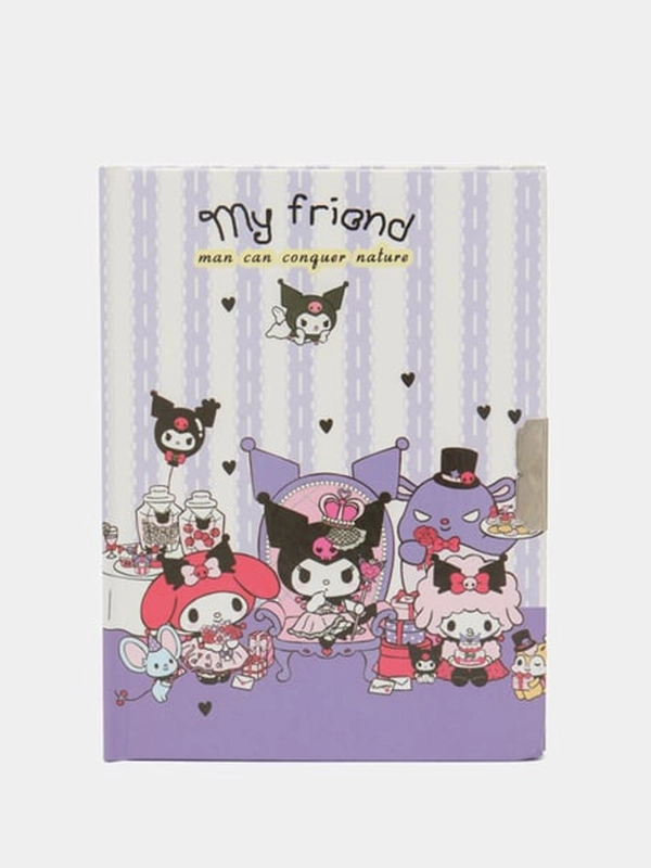 Блокнот с замком Куроми, записная книжка Kuromi